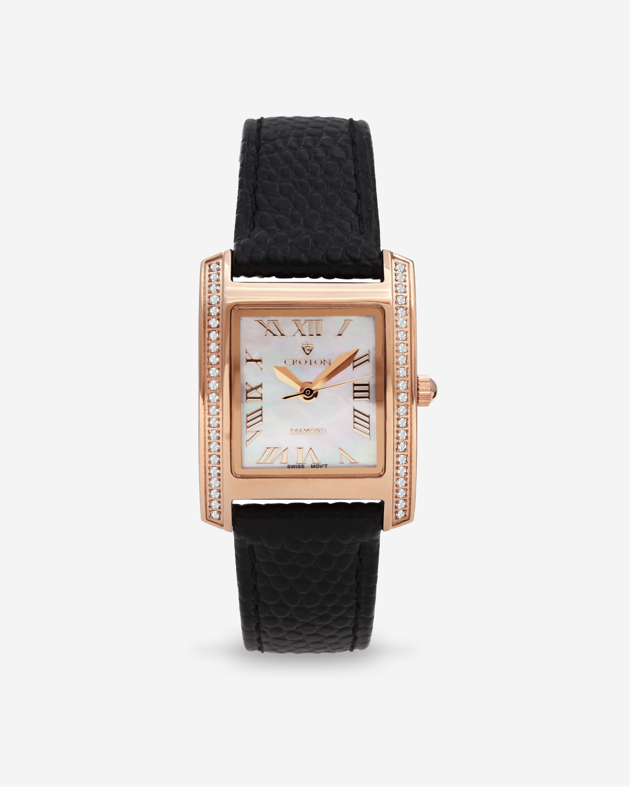 FINALE Diamond Case with Mother of Pearl Dial Ladies Swiss Quartz